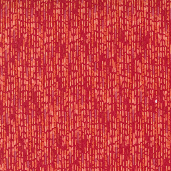Moda Carolina Lilies Modern Lines Red Fabric 48705 12