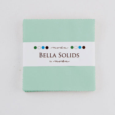Moda Fabric Bella Solids Charm Pack Hometown Sky