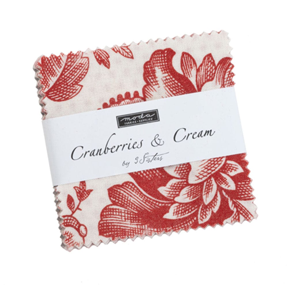 Moda Cranberries and Cream Mini Charm