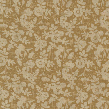 Moda Decorum Fabric Honor Floral Caramel 30683-20