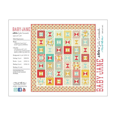 Moda Download Free Pattern: Baby Jane  - The Sewing Studio for sale UK - The Sewing Studio