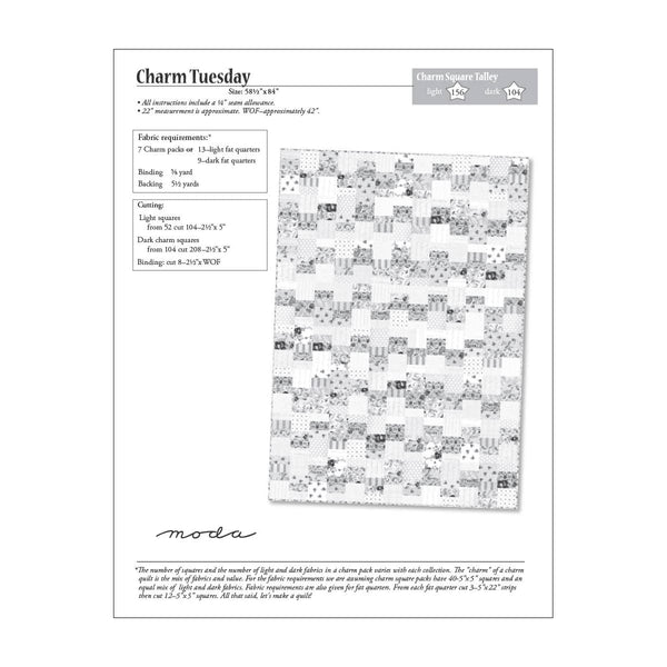 Tuesday Pattern Free Pattern: Charm Tuesday