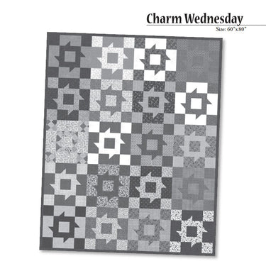 Moda Download Free Pattern: Charm Wednesday Quilt  - The Sewing Studio for sale UK - The Sewing Studio
