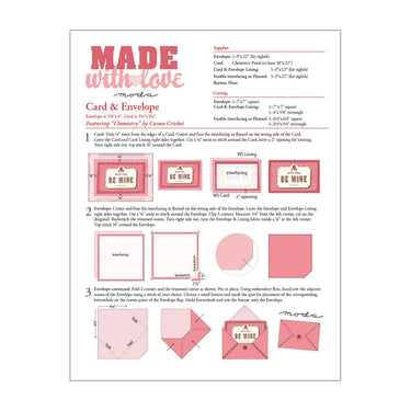Moda Download Free Pattern: Chemistry  - The Sewing Studio for sale UK - The Sewing Studio