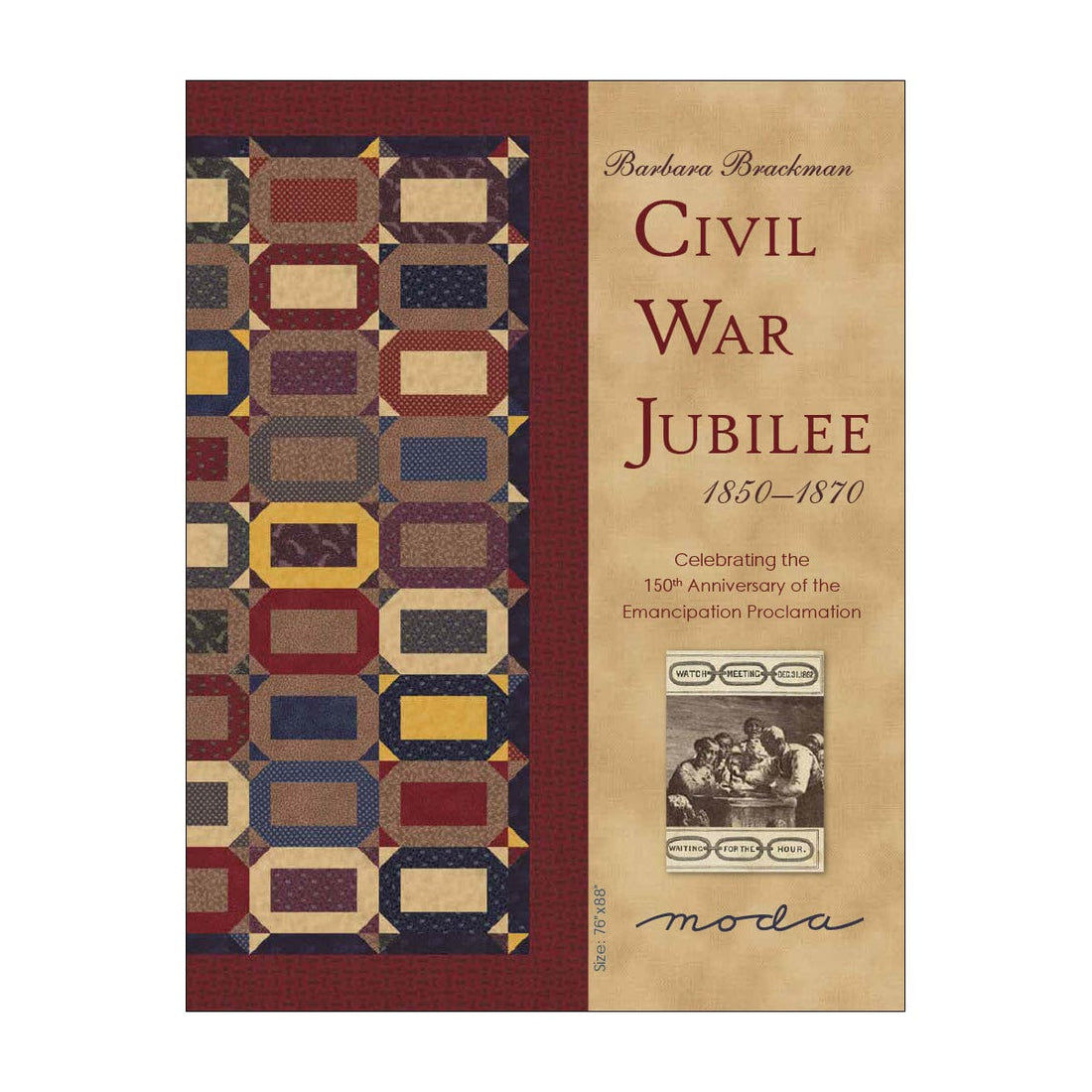 Moda Download Free Pattern: Civil War Jubilee  - The Sewing Studio