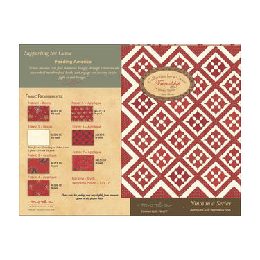 Moda Download Free Pattern: Collection for a Cause Friendship  - The Sewing Studio for sale UK - The Sewing Studio