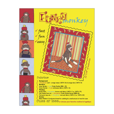 Moda Download Free Pattern: Funky Monkey Quilt  - The Sewing Studio for sale UK - The Sewing Studio