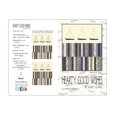 Moda Download Free Pattern: Hearty Good Wishes Quilt  - The Sewing Studio for sale UK - The Sewing Studio