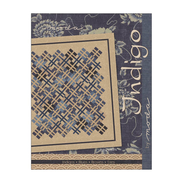 Moda Download Free Pattern: Indigo Quilt  - The Sewing Studio for sale UK - The Sewing Studio