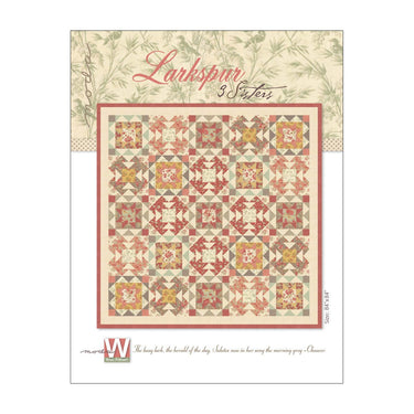 Moda Download Free Pattern: Larkspur Quilt  - The Sewing Studio for sale UK - The Sewing Studio