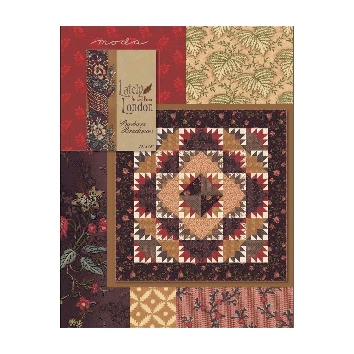 Moda Download Free Pattern: Lately Arrived From London Quilt  - The Sewing Studio