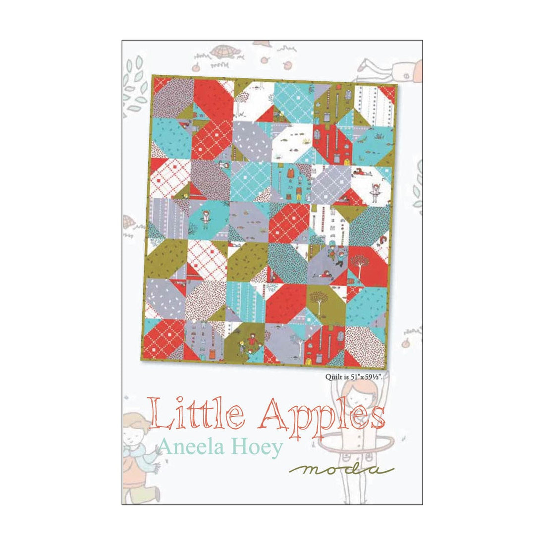 Moda Download Free Pattern: Little Apples Quilt  - The Sewing Studio