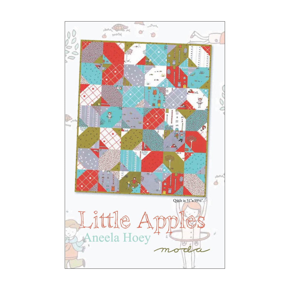 Moda Download Free Pattern: Little Apples Quilt  - The Sewing Studio