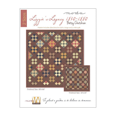 Moda Download Free Pattern: Lizzies Legacy Quilt  - The Sewing Studio for sale UK - The Sewing Studio
