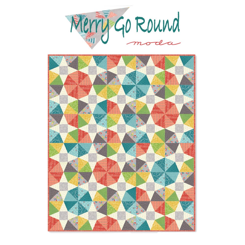 Quilt Pattern Rounded Free Pattern: Merry Go Round Quilt