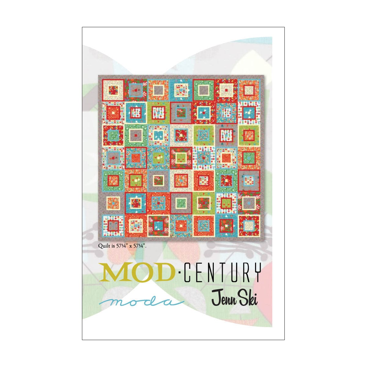 Pattern Mod Den Free Pattern: Mod Century Quilt