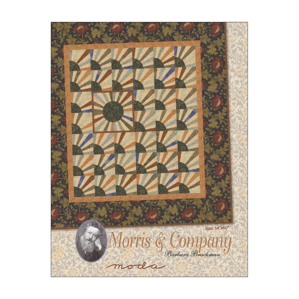 Moda Download Free Pattern: Morris And Company Quilt  - The Sewing Studio