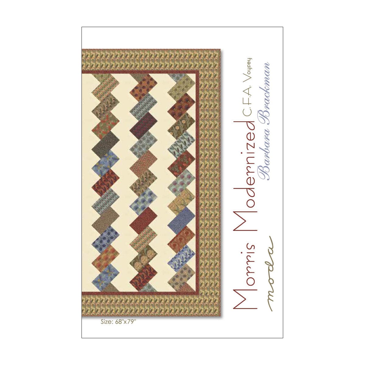 Moda Download Free Pattern: Morris Modernized Quilt  - The Sewing Studio