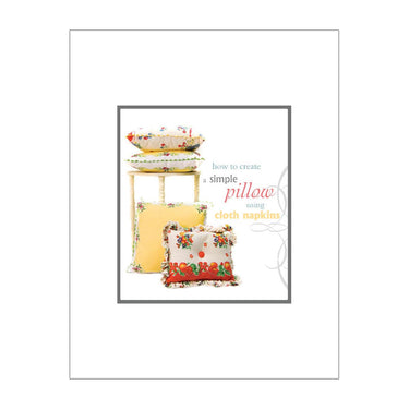 Moda Download Free Pattern: Napkin Pillows  - The Sewing Studio for sale UK - The Sewing Studio