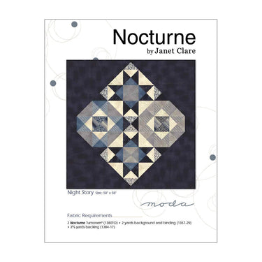 Moda Download Free Pattern: Nocturne Quilt  - The Sewing Studio for sale UK - The Sewing Studio