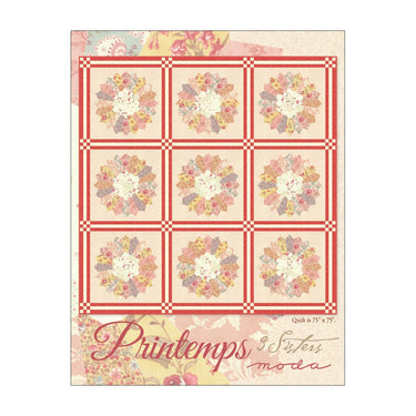 Moda Download Free Pattern: Printemps Quilt  - The Sewing Studio for sale UK - The Sewing Studio