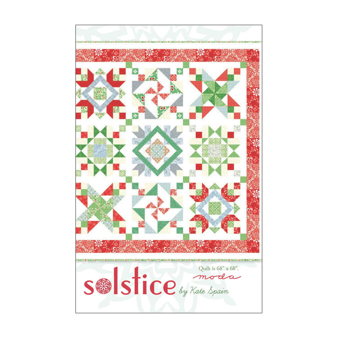 Moda Download Free Pattern: Solstice Quilt  - The Sewing Studio
