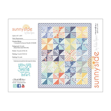 Moda Download Free Pattern: Sunnyside Quilt  - The Sewing Studio for sale UK - The Sewing Studio