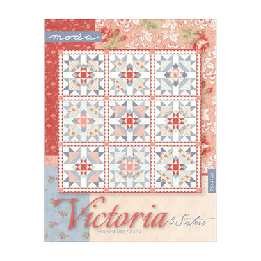 Moda Download Free Pattern: Victoria Quilt  - The Sewing Studio for sale UK - The Sewing Studio