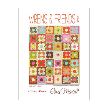Moda Download Free Pattern: Wrens And Friends Quilt  - The Sewing Studio for sale UK - The Sewing Studio
