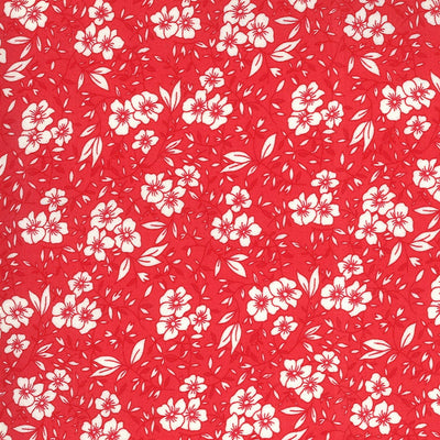 Moda Fabric 30s Playtime Friendly Blooms Scarlet 33592 28