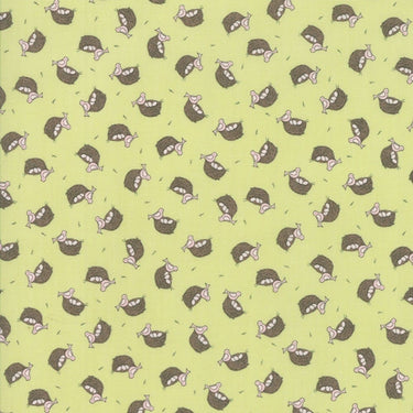 Moda Fabric Moda Fabric Cottontail Cottage Nesting Meadow Green  - The Sewing Studio for sale UK - The Sewing Studio