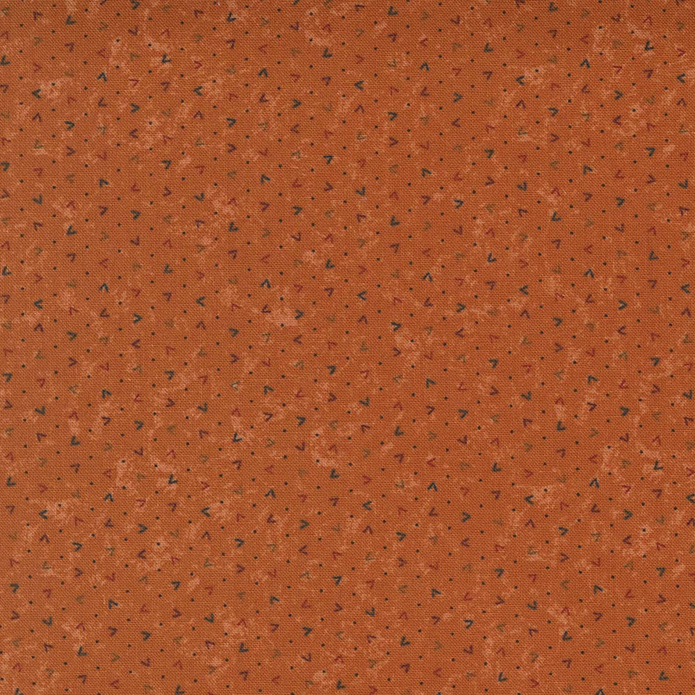 Moda Fabric Moda Hope Blooms Bird Tracks Bittersweet Fabric 9678 17  - The Sewing Studio