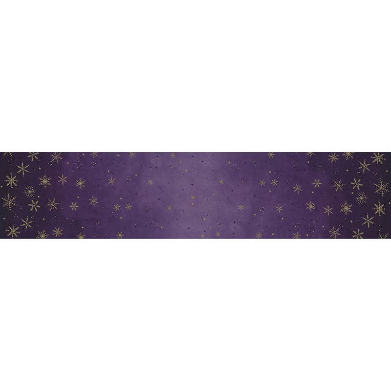 Moda Fabric Moda Ombre Flurries Winter Snowflakes Aubergine 10874-224MG  - The Sewing Studio