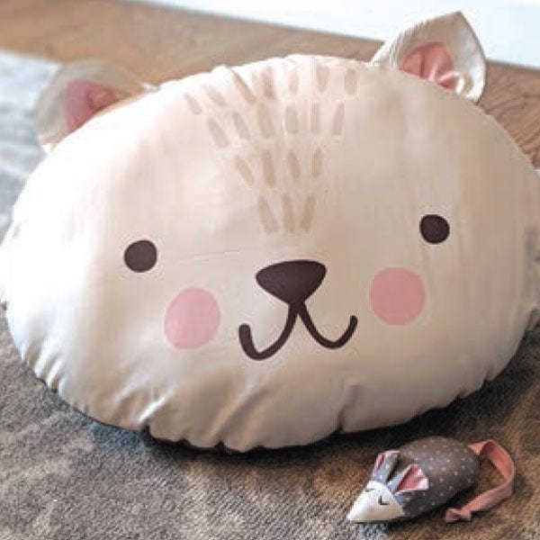 Moda Fabric Panels & Labels Moda Cut Sew Create - Kitty Bed Toy Panel  - The Sewing Studio