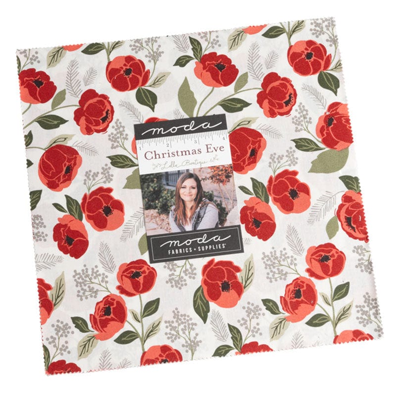Moda Fabric Pre Cuts Moda Christmas Eve Layer Cake 5180LC  - The Sewing Studio