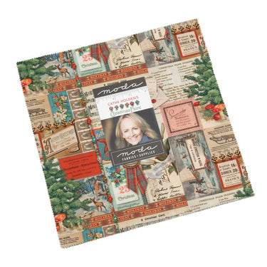 Moda Fabric Pre Cuts Moda Christmas Faire Layer Cake 7390LC  - The Sewing Studio for sale UK - The Sewing Studio