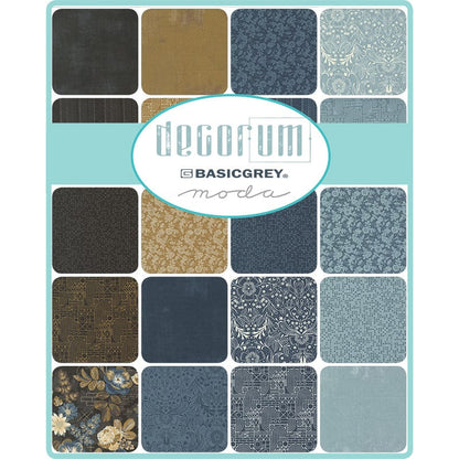 Moda Fabric Pre Cuts Moda Decorum Fat Quarter Bundle 32 Piece 30680AB  - The Sewing Studio