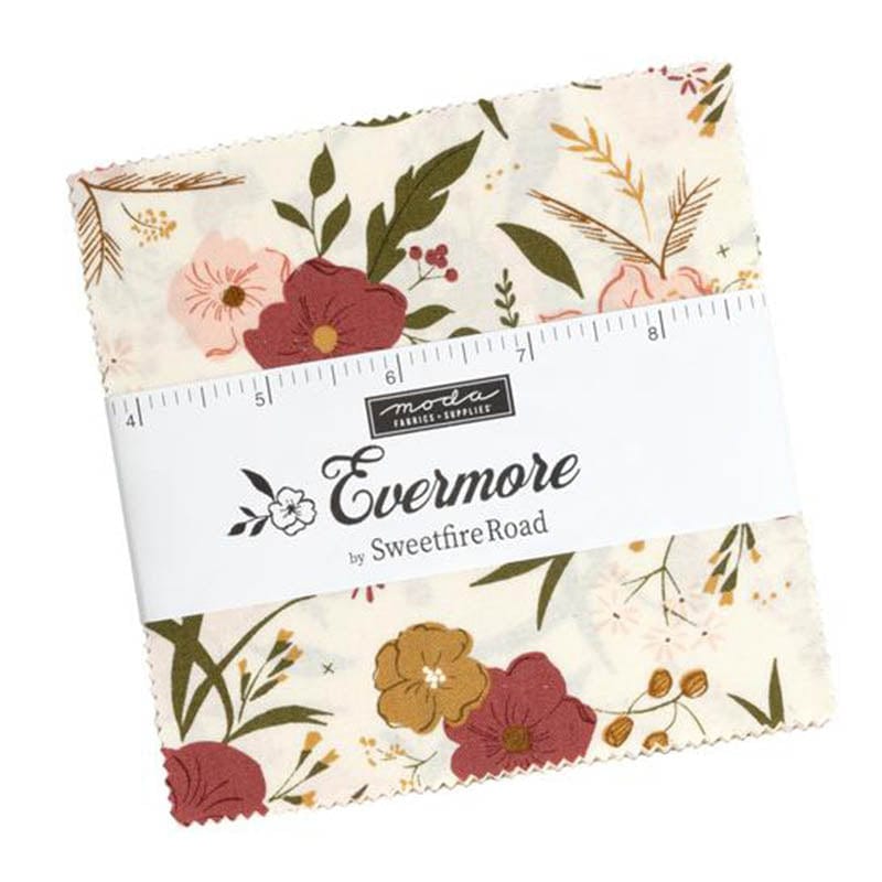 Moda Fabric Pre Cuts Moda Evermore Charm Pack 43150PP  - The Sewing Studio