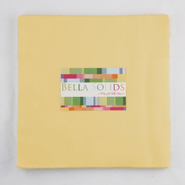 Moda Fabric Pre Cuts Moda Fabric Bella Solids Junior Layer Cake Parchment  - The Sewing Studio for sale UK - The Sewing Studio