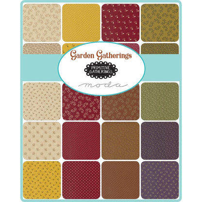 Moda Fabric Pre Cuts Moda Garden Gatherings Mini Charm 49170MC  - The Sewing Studio
