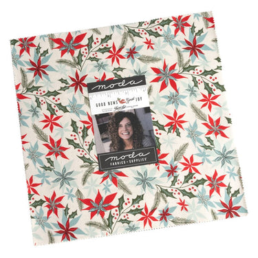 Moda Fabric Pre Cuts Moda Good News Great Joy Layer Cake 45560LC  - The Sewing Studio for sale UK - The Sewing Studio