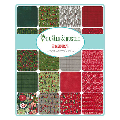 Moda Fabric Pre Cuts Moda Hustle and Bustle Fat Quarter Bundle  - The Sewing Studio