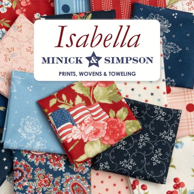 Multi-coloured Reproduction Moda Fabric Pre Cuts Moda Isabella Layer Cake 14940LC - The Sewing Studio