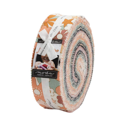 Moda Fabric Pre Cuts Moda Kitty Corn Honey Bun  - The Sewing Studio