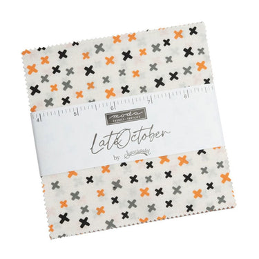 Moda Fabric Pre Cuts Moda Late October Charm Pack 55590PP  - The Sewing Studio for sale UK - The Sewing Studio
