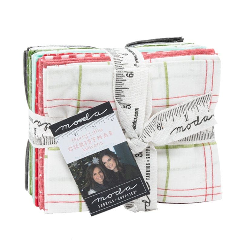 Moda Fabric Pre Cuts Moda Merry Little Christmas Wovens Fat Quarter Bundle 16 Piece 55249AB  - The Sewing Studio