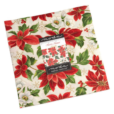Moda Fabric Pre Cuts Moda Merry Manor Metal Layer Cake 33660LCM  - The Sewing Studio for sale UK - The Sewing Studio