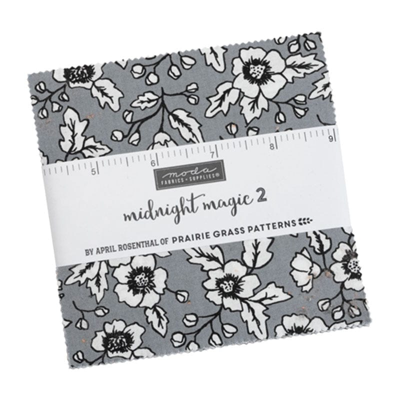 Moda Fabric Pre Cuts Moda Midnight Magic 2 Charm Pack  - The Sewing Studio