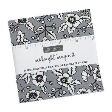 Moda Fabric Pre Cuts Moda Midnight Magic 2 Charm Pack  - The Sewing Studio for sale UK - The Sewing Studio