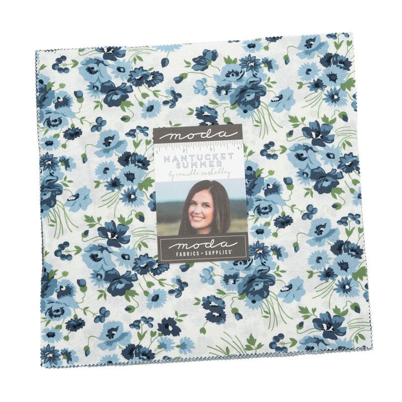 Moda Fabric Pre Cuts Moda Nantucket Summer Layer Cake 55260LC  - The Sewing Studio